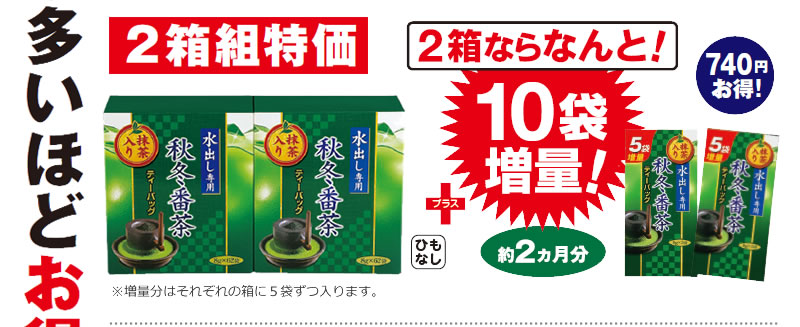 2箱組特価 約2カ月分 2箱ならなんと!10袋増量!