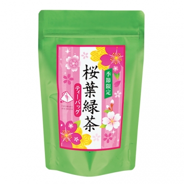 桜葉緑茶ティーバッグ