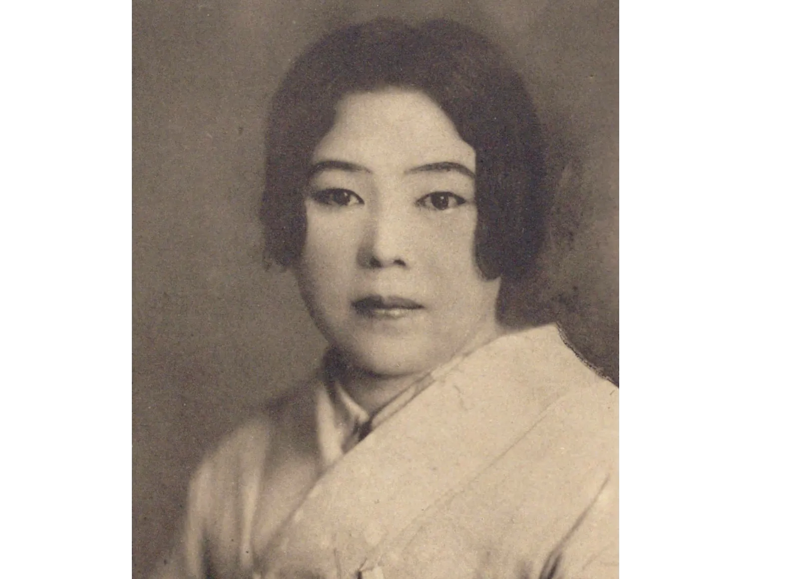 岡本かの子の肖像画